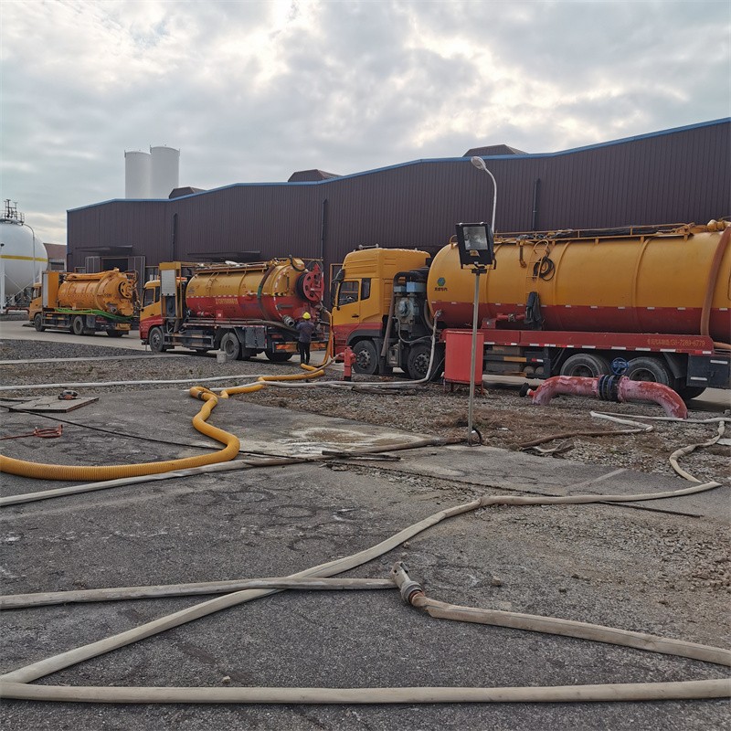 潜江污水池清理